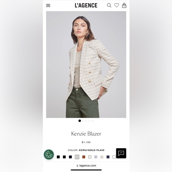 L’AGENCE Kenzie Blazer - Picture 1 of 5